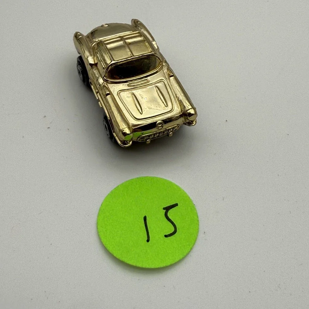 Vintage Micro Machines Gold Chrome 1957 Chevrolet Corvette C1 Mail In Promo